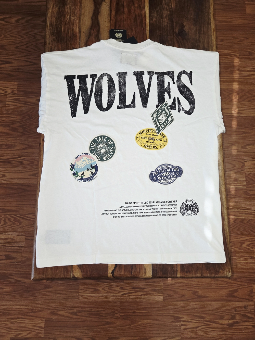 Darc Sport White -Premium Vintage- Men's Graphic Tee